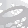 Racxily 6 Pack Flexible Plastic Laundry Basket, Arctic White - 4 of 4