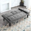 MAYEERTY 65¡± Modern Design Sleeper Sofa Bed Easy-Convertible Couch - 4 of 4