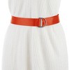 INSPIRE CHIC Women's Double D-Ring Buckle Canvas Solid Color Adjustable Waist Belts - 4 of 4
