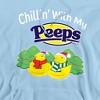 Peeps Chillin' With My Peeps Christmas Adult Pull-Over Hoodie - 2 of 4