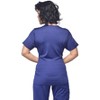 Medichic Women's Scrubs V-Neck Nylon Spandex Yoga Scrub Top - 2 of 2