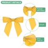 Unique Bargains Polyester Multipurpose Use Durable Flexible Gift Wrap Bows 50 Pcs - 2 of 4