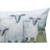 Manual Woodworkers & Weavers Field of Home Sheep Pillow 18x13 inch - 2 of 4