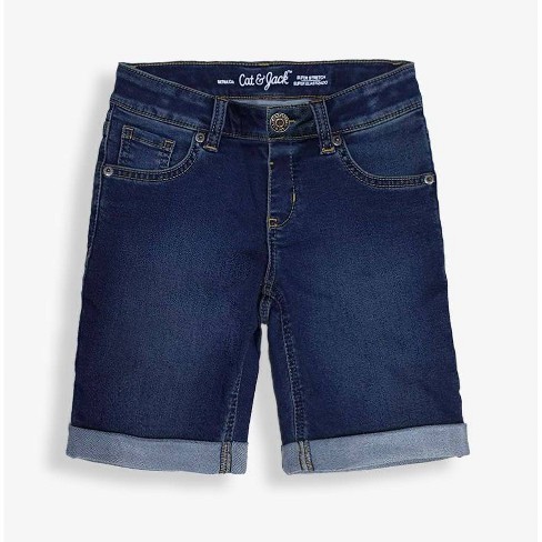 Girls Bermuda Jean Shorts Cat Jack Target