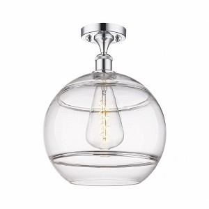 Rochester - 1 Light Semi-Flush Mount In Industrial Style-14.63 Inches Tall and 12 Inches Wide - 1 of 1