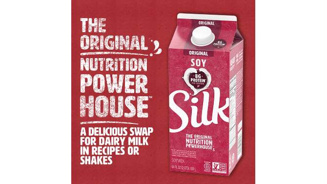 Silk Original Soy Milk - 0.5gal, 2 of 11, play video