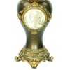 Gulches Decorative Vase - 16.25" Greek Inspired Gold Leaf Vase with Classical Engravings - 2 of 4