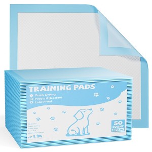 Sweetcrispy 22x22 Ultra-Absorbent & Leak-Proof Puppy Pee Pads, Disposable & Quick-Drying for Hassle-Free Training - 1 of 4