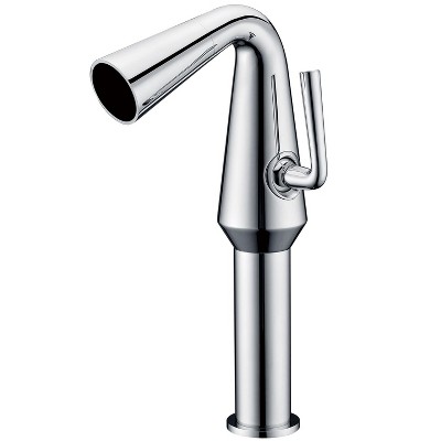 ALFI AB1792-PC Polished Chrome Single Hole Tall Cone Waterfall Bathroom Faucet