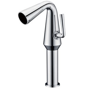 ALFI AB1792-PC Polished Chrome Single Hole Tall Cone Waterfall Bathroom Faucet - 1 of 4