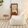 CAVINAS Comfy Fabric Foam Bean Bag Chair with Back Support,Soft Bean Bag Couch,Accent Chairs for Living Room - 2 of 4