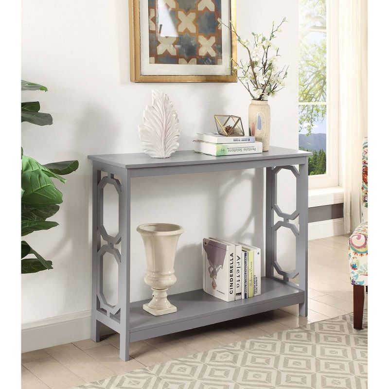 Omega Console Table with Shelf - Breighton Home, 3 of 6