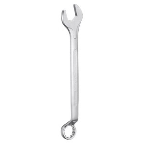 Unique Bargains CR-V Steel Nickel Plated Metric 12-Point Box End Combination Wrench - 1 of 4