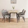 5-Piece Dining Set with Kitchen Table and 4 Chairs for Kitchen, Dining Room - 4 of 4