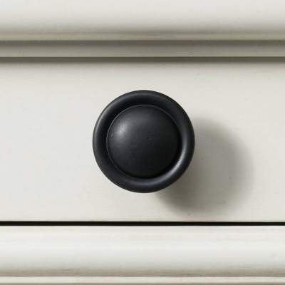 White Vertical 6-Drawer Chest with Felt Lined Drawer