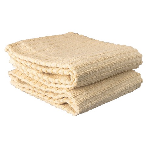 Ritz 100% Cotton Terry Kitchen Dish Towels, Highly Absorbent, 25