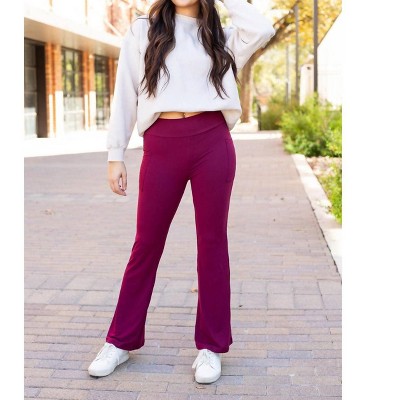 Women's Maeve Bootcut Leggings With Pockets - Julia Rose