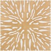 Wooden Starburst Abstract Carved Wall Decor with White Backing Gold - Olivia & May - image 3 of 4