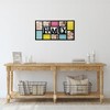 Northlight Dual-Sized "Family" Collage Picture Frame - 28.75" - Black - 2 of 4
