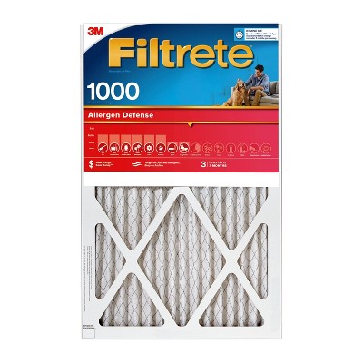 Filtrete 15x20x1 Allergen Defense Air Filter 1000 Mpr Target