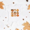 The Juniper Shop Coquette Fall Pumpkin Chart Baby Bodysuit - 2 of 3