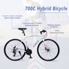 VASIP 24-Speed Hybrid Disc Brake 700C Road Bike for Men & Women, Great for Urban Mobility and Weekend Escapes - 4 of 4