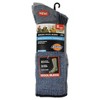 Dickies Men's Midweight Merino Wool Thermal Crew Socks 2pk - Blue Denim 6-12 - 2 of 4