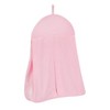 Everyday Kids Light Pink Hanging Diaper Caddy for Girls – Portable, Foldable, Washable Organizer with Hook for Easy Access at Changing Station - 3 of 4