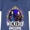 Girls' - Descendants - Wickedly Awesome Fitted Short Sleeve Graphic T-Shirt - 2 of 4