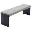 Zuo Mur Bench Gray - 4 of 4