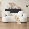 Hrinhom 79.1"W Sleeper Sofa,Modern Sponge Compression Couch,No Assembly - 3 of 4