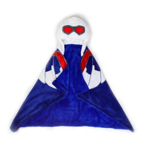 Captain America Sam Wilson Hooded Blanket - 1 of 4