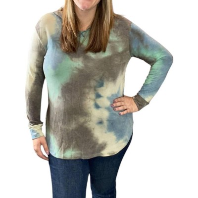 Women's Fall Tie Dye Hoodie - honeyme