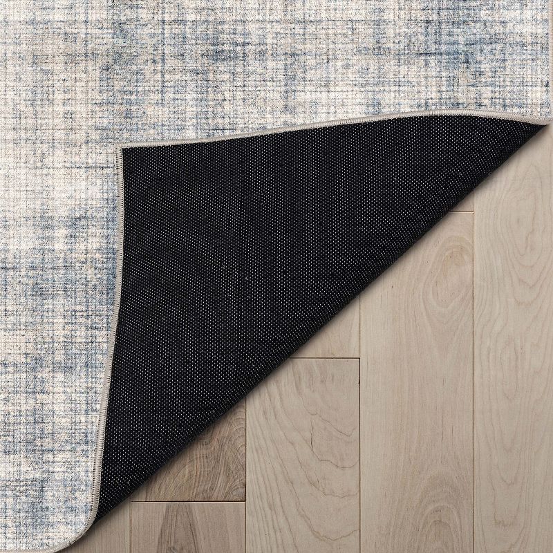 Well Woven Rio Flatweave Distressed Plaid Area Rug, 4 of 9