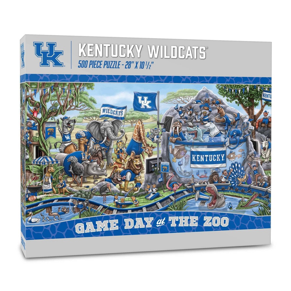 Photos - Jigsaw Puzzle / Mosaic NCAA Kentucky Wildcats Game Day at the Zoo 500pc Jigsaw Puzzle