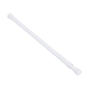 Unique Bargains Metal Non-slip Expandable No Drilling Kitchen Tension Curtain Rod - 1 of 4