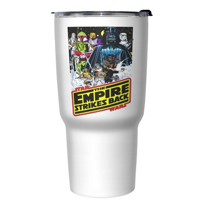 Star Wars Cute Cartoon Characters Stainless Steel Tumbler w/Lid