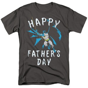 Batman Fathers Day Adult T-Shirt - 1 of 4