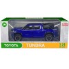 2023 Toyota Tundra TRD 4x4 Pickup Truck Blue Metallic with Sunroof and Wheel Rack 1/24 Diecast Model Car - 3 of 3