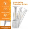 Outdoor Pyramid-Shaped Freestanding Heater/Light, 48,000 BTU Propane Heater with Removable Table - 2 of 4