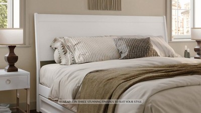 Casanova Queen Light Toffee Solid Wood Panel Headboard