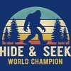 Women's Design By Humans Bigfoot - Hide And Seek World Champion By clickbong Racerback Tank Top - 2 of 2