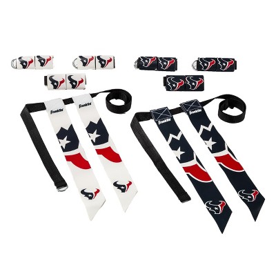 NFL Franklin Sports Houston Texans Youth Flag Football Set