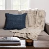 Chunky Knit Reversible Throw Blanket - Threshold™ - 2 of 4