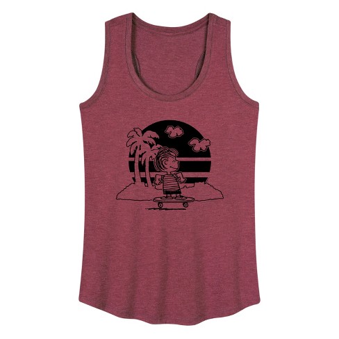 Women's - Peanuts - Graphic Racerback Tank : Target