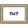 PosterPalooza | Photo Size Refined Silver Picture Frame - UV Acrylic, Foam Board Backing, Hanging Hardware - 2 of 4