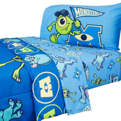 Twin Bedding Set Comforter Sheets, Twin Monster Bedding