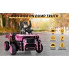 Ride On Dump Truck, 2 Seater Ride On Construction Vehicle with Remote Control, Electric Dump Bed, Ride On Car Toy for Kids - 2 of 4