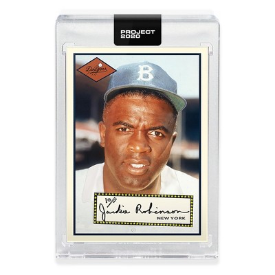 Topps Project 2020 #140 Jackie Robinson Dodgers 1952 Card by Tyson Beck