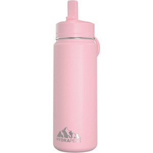 Hydrapeak 20oz Kids Stainless Steel Leak Proof Water Bottle with Straw Lid and Flexible Handle - 1 of 4